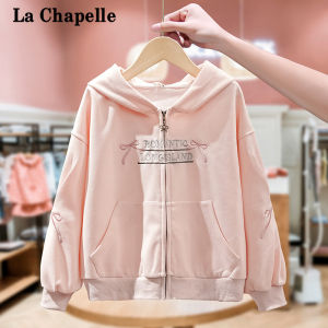 La Chapelle | Áo Cardigan Có Mũ Pink Mẫu Mới