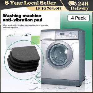 4PCS High Quality EVA Multifunctional Washing Machine Shock Mute Pads Refrigerator Non-Slip Anti Vibration Mat Wholesale Fast