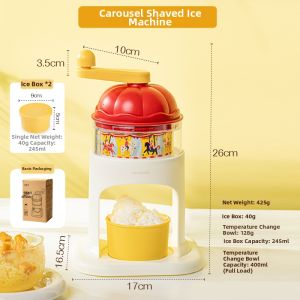 SHUEHO | Hand-Crank Ice Shaver Home Use Gift Ice Maker