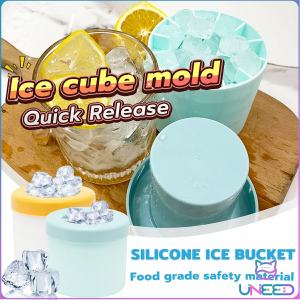 Need. Silicone Ice Cube Mold Creative Round Ice Bucket Ice Maker Holds Up to 60 Ice Cubes