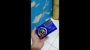 Radio Speaker Portable Full Bass FLECO F-321BR FM/AM/SW/USB/AUX/MP3/TF Card Radio Mini Bluetooth