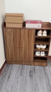 Tủ Giày Gỗ Có Ngăn Tầng Đa Năng Tiện Ích Chất Liệu Gỗ MDF Nhập khẩu Bền Bỉ Chắc Chắn
