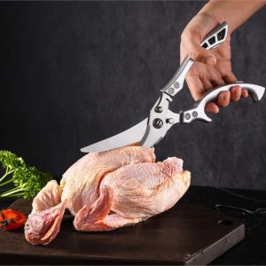 Gunting Dapur Tajam Pemotong Daging Tulang Ayam Ikan Bahan Stainless Steel