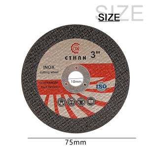 Sbsetily 1-50pcs 75mm Cutting Disc Resin Cutting Wheel 75x10x1mm Mini Saw Blade Metal Wood Iron PVC Cutting For Angle Grinder