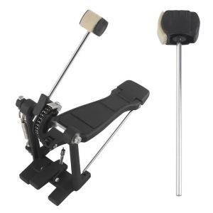 IRIN | IRIN Bass Drum Pedal Mallet Stainless Steel Shaft Felt Head Beater Jazz Drum Hammer Percussion Instrument Accessory Parts
