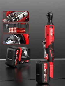 DELIXI Electric | Electric 90 Degree Angle Ratchet Wrench Lithium Battery
