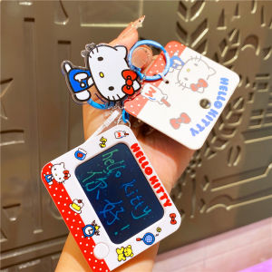 Sanrio Hello Kitty Fun KT Cat Doll Toy Keychain Pendant Bag Ornament Creative Gift Cartoon Series PVC Hardware Material