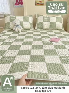 KAMONI | Cool Latex Ice Silk Bedding Set 3pc Suite
