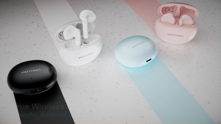 Vention Elf E07 Bluetooth Earbuds with AI-Based ENC Earphone