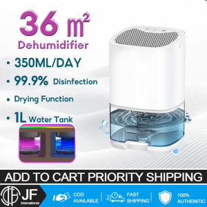 【COD】JF Home Dehumidifier and Air Purifcation Portable For Room Mute Moisture Absorption Dryer