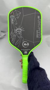 Six Zero pickleball Racket Thermoformed T700 Double Black Diamond 16mm Professional Grade Pickleball Paddle USA Approved