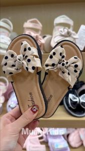 Kids Sandals Girls Sandals Girls Polka Dots Sandals Girls Bow Tie Slippers Non-slip