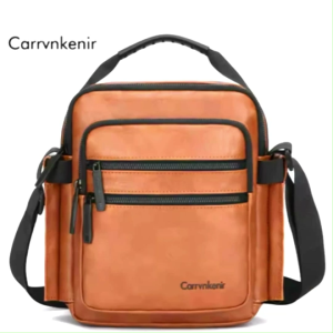 Ready Stock!! Carrvnkenir Business Men Sling Bag Shoulder Bag Pu Leather Messenger Bag