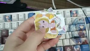 One Piece - Set 10/15 Sticker Carrot anime/manga One piece dán trang trí laptop điện thoại siêu đẹp chống nước chống xước