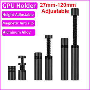 การ์ดจอ GPU รองรับการปรับกล้องส่องทางไกลแบบหมุนได้อะลูมิเนียมการ์ดแสดงผลขาตั้งชิ้นส่วนอุปกรณ์พีซีตั้งโต๊ะ