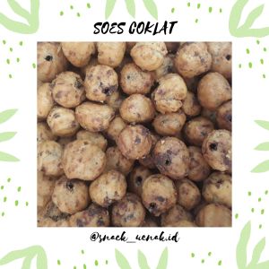 SNACK KILOAN SOES COKELAT 250 GRAM | CEMILAN MURAH MAKASSAR
