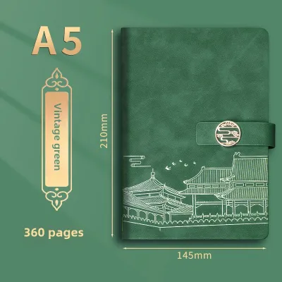 Chinese Fad Exquisite Notebook Book Gift Set Good-looking Imperial Palace Chinese Style Notepad Annual Meeting Cultural and Creative Gifts Business Gift Souvenir Teachers Day Teachers Birthday Gift