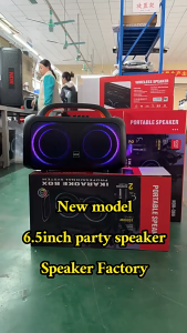 RD-Q81B Bluetooth speaker portable wireless  outdoor subwoofer RGB color lights family KTV audio