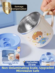 XIAOCHUSHU | 316 Stainless Steel Baby Cup Lid Graduation