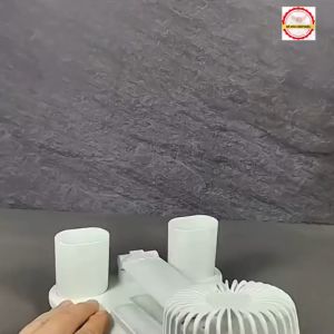 Đèn sạc tích điện đèn học chống cân tích hợp đồng hồ nhiệt độ màn hình led