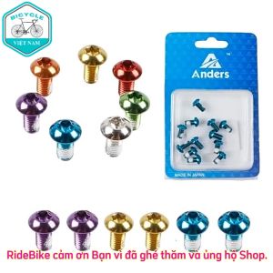 Bộ 12 Ốc Vít T25 ANDERS M5x10mm – Dành Cho Phanh Đĩa Xe Đạp