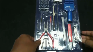 (JT) Alat Service Reparasi Jam Tangan Arloji Set 16Pcs Watch Repair - Packing Blitzer (Grosir dan Eceran)