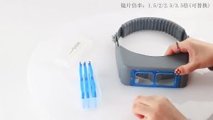 👉 เครื่องขยายภาพแบบสวมหัวพกพา อัพเดทล่าสุด ไม่ต้องมือ สายรัดหัว 1.5 2 2.5