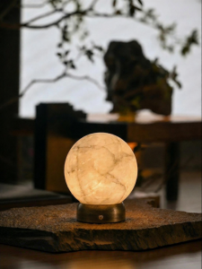 OsgonA | Natural Marble Designer Ambiance Table Lamp