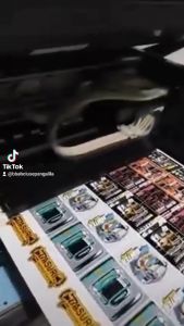 Setiker Bus Basuri Kombinasi Kotak Panjang Lembaran