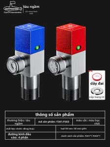 Submarine | Van Tam Giác Đồng Ngăn Chảy Lùi Cho Bồn Cầu