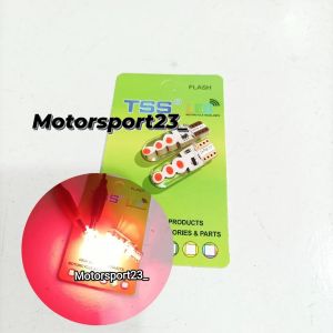 Lampu sen jelly T10 Flash lampu sen jelly flash LED COB lampu sen motor mobil led sen jelly kedip flash