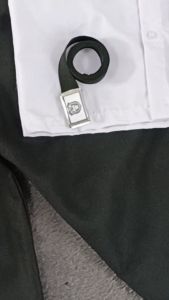 setelan seragam sekolah hitam putih laki-laki panjang sd kelas 1-6