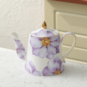 Luxury European Bone China Coffee Cup Set