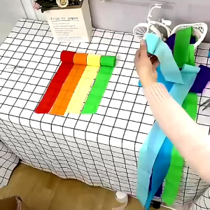 กระดาษย่นม้วน สีสด 25 เมตร สำหรับตกแต่ง | กระดาษเครป Backdrop ปาร์ตี้ งานวัด งานโรงเรียน DIY