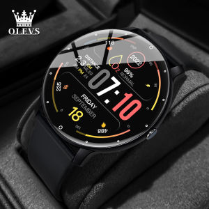 OLEVS Jam Tangan Pria Smart Watch Anti Air Tali Silikon IP67 Mode Olahraga Fashion Dengan Kotak Gratis Smart Watch Wanita COD