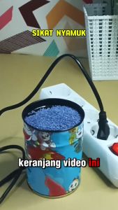[ Gratis pasir 50gram ] Tungku obat nyamuk elektrik pasir ajaib
