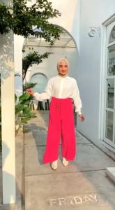 Celana Kulot Panjang Cringkel Premium Kulot Highweist dewasa kringkel