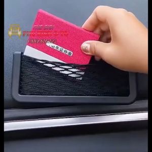Túi Lưới Gắn Trên Xe Ô Tô Đựng Điện Thoại Đồ Đa Dụng Tiện Lợi