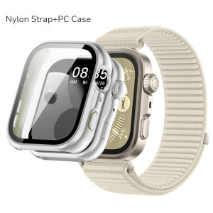 Hot Sale Nylon Strap+PC Case for Huawei Watch Fit 5 Pro Official Nylon Strap for Huawei Watch Fit 5 Tempered GlassHard PC Case
