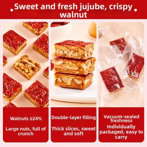 WENXIANGZAN | Sugary-Free Jujube and Walnut Snack For Meal Replacement