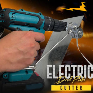 Plate Cutter for Electric Drill Metal Nibbler Drill Attachment Electric Drill Shears Drill Attachment for Metal Cutting