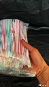 Sedotan Sendok/Sedotan Es Krim/Sedotan Plastik/Sedotan Ulir Termurah