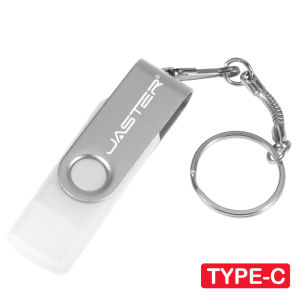 JASTER Rotated TYPE-C Interface OTG Flash drive Pendrive 64GB 32GB 16GB USB Flash Drive for Android Phone Tablet PC Notebook