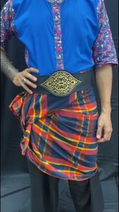 Arrouha Bengkung Tradisional Pemakaian Bersama Busana Melayu