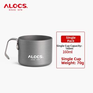 Alocs | Portable Outdoor Drinking Cup Aluminum