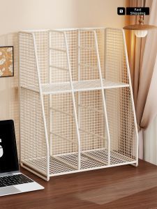 evesigar | Multifunctional High Capacity Desktop Storage Rack A4 Document