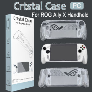 Shockproof Crystal Protective Case for ROG XBOX Ally X Handheld - High Transparency PC Cover & Sweatproof Accessory