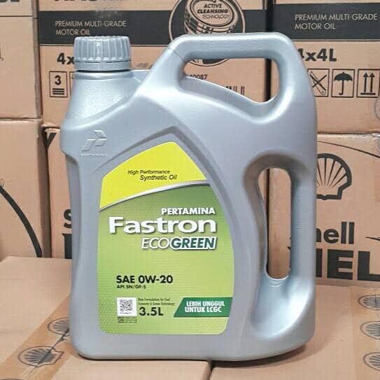 Oli Fastron Eco Green 0W20 3,5 Liter Lazada Indonesia
