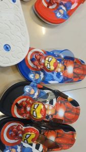 Sandal Jepit Anak Laki-Laki Kekinian 2023 Motif Karakter Capt Iron