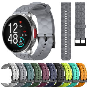 20 22mm Sports Silicone Strap For POLAR Vantage V3 M/M2 Band For Polar Grit X Pro Titan Bracelet IGNITE 3 2 Pacer Soft Watchband